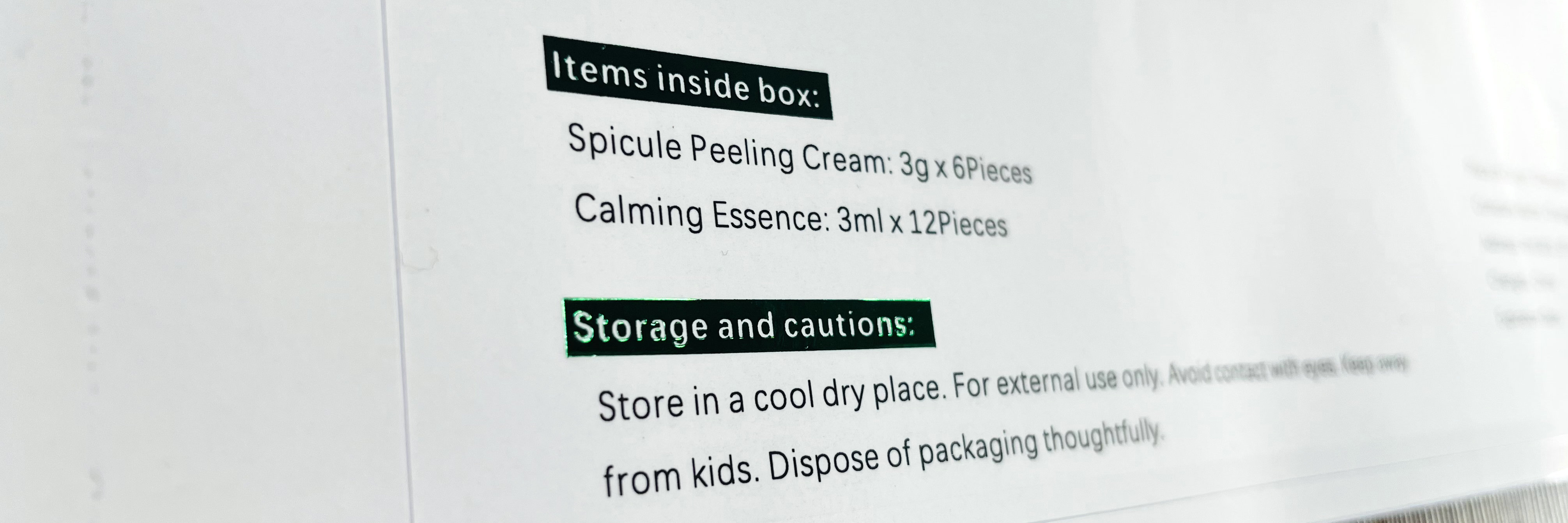 Box Label
