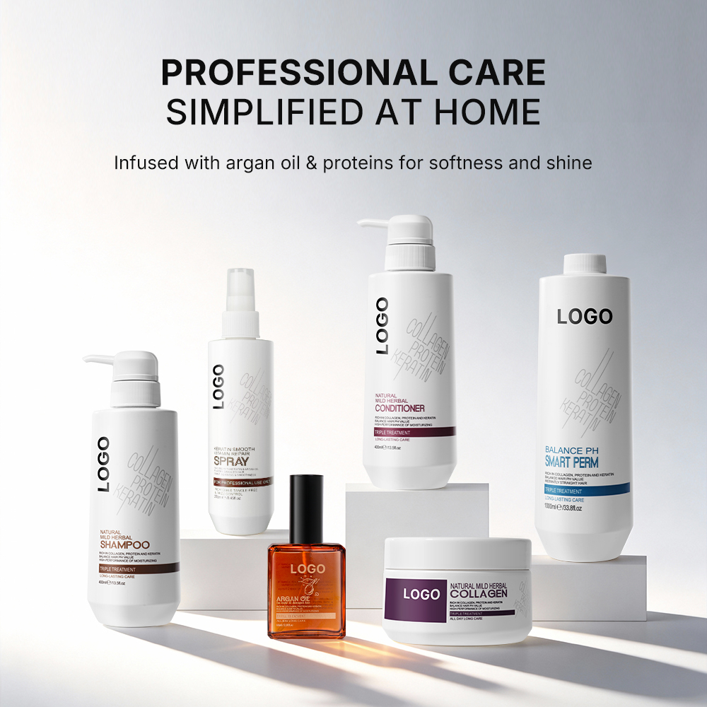Private Label Hair Care Sets Products Treatment Wholesale OEM Mask Manufacturer Natural Sulfate Free Shampoo And Conditioner