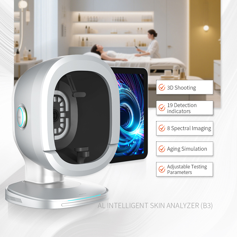 2025 New Technology 3d Automatic Skin Analyzer Face Instrument Professional Use For Hospital/clinic &amp; Beauty
