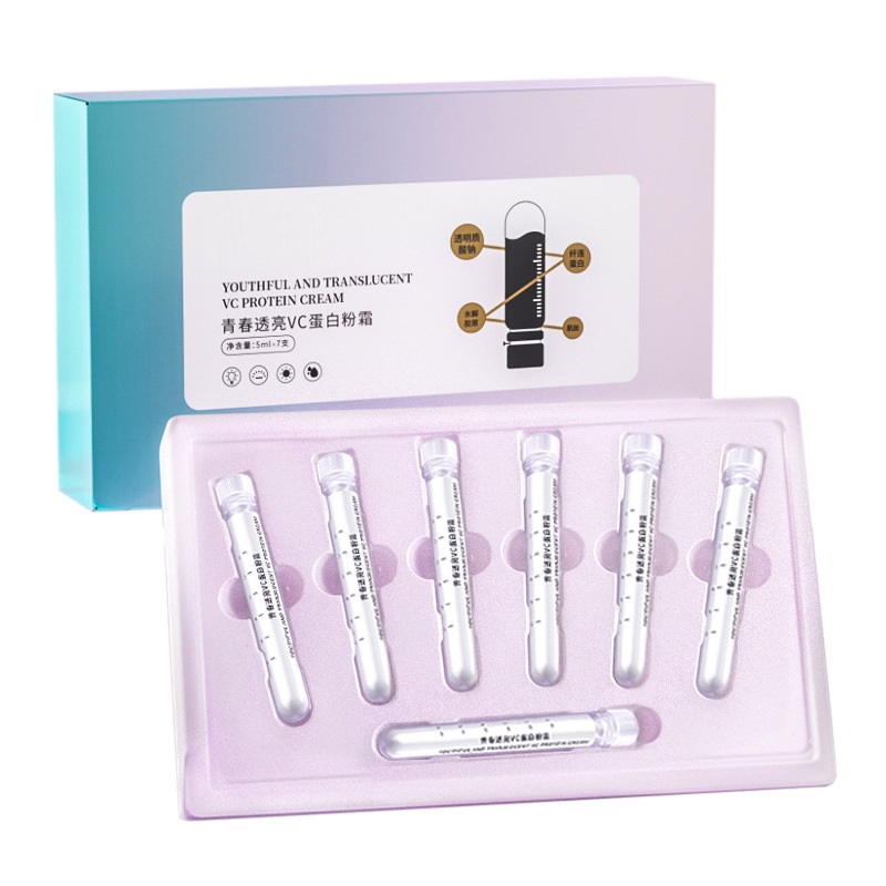 OEM/ODM Youth Collagen Freeze-Dried Powder Cream - VC &amp; Carnosine Brightening Hydrating Formula, Anti-Aging Skin Care