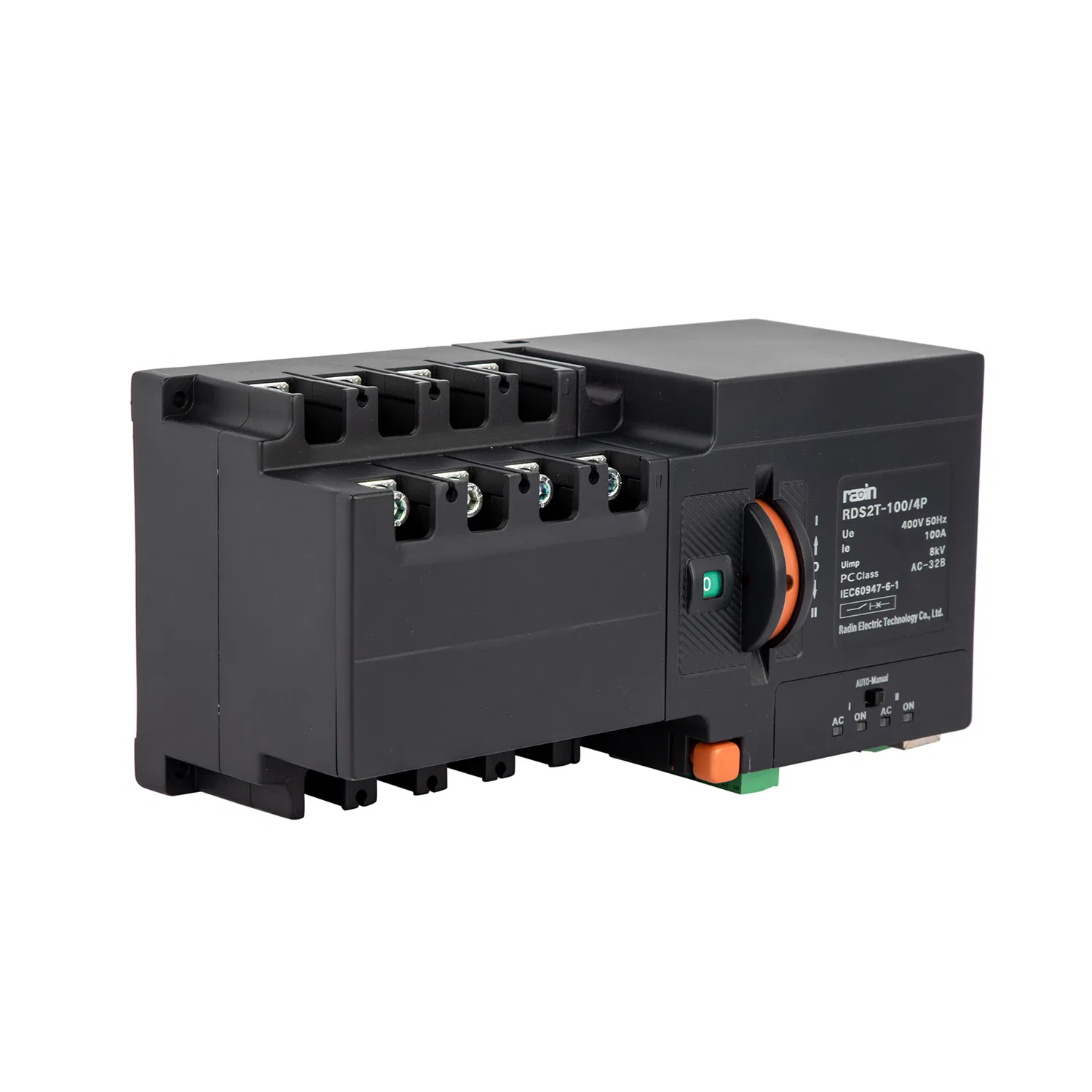 Interruptor de Transferencia Automático con Controlador ATS Inteligente