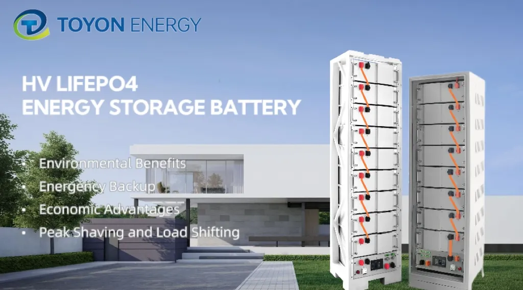 Alta Tensión 512V 409V 100ah 280ah Sistema Solar Industrial de Respaldo de Energía