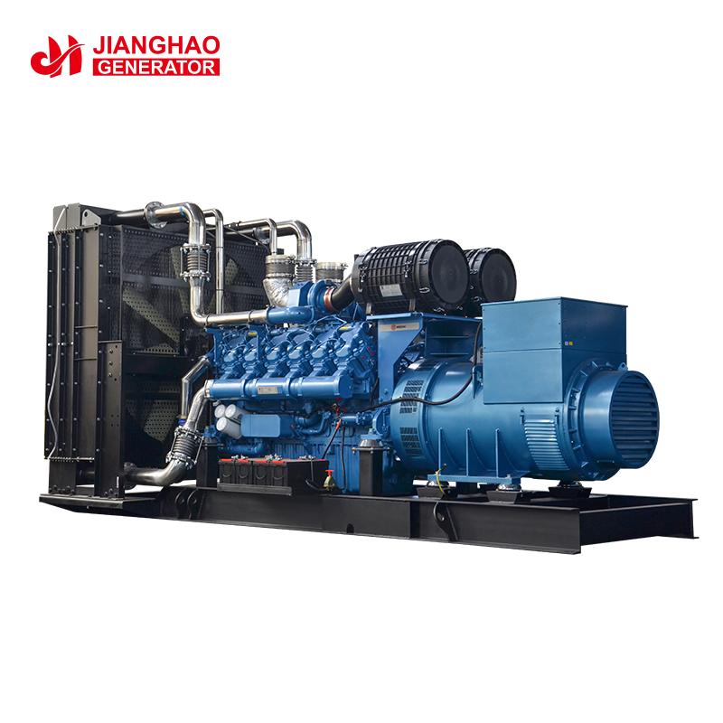 Generador diésel de gran potencia 800kw de estructura abierta Weichai Baudouin 1000kVA en venta