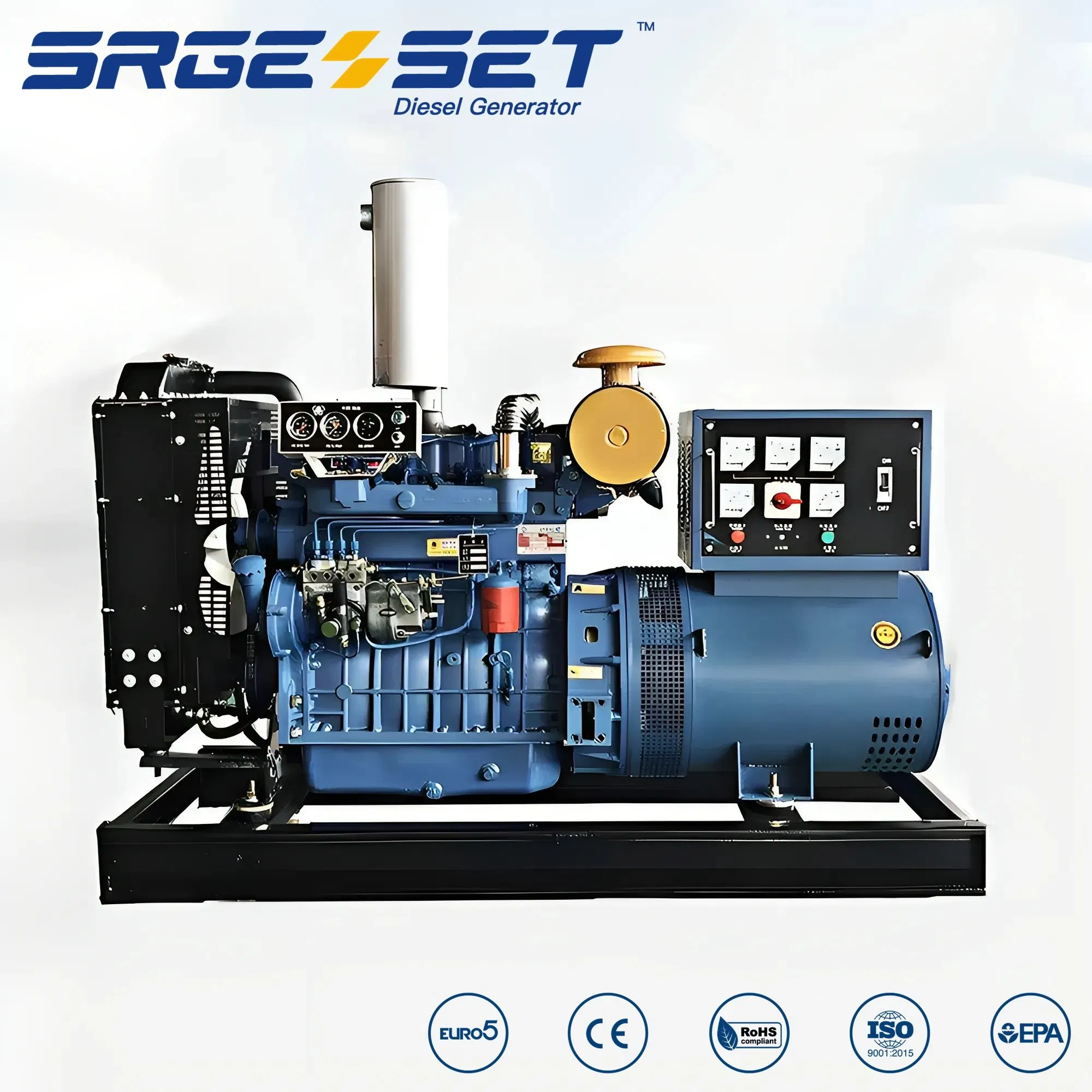 150kw-1500kw Generador de motor diésel de tipo marco abierto fabricante OEM