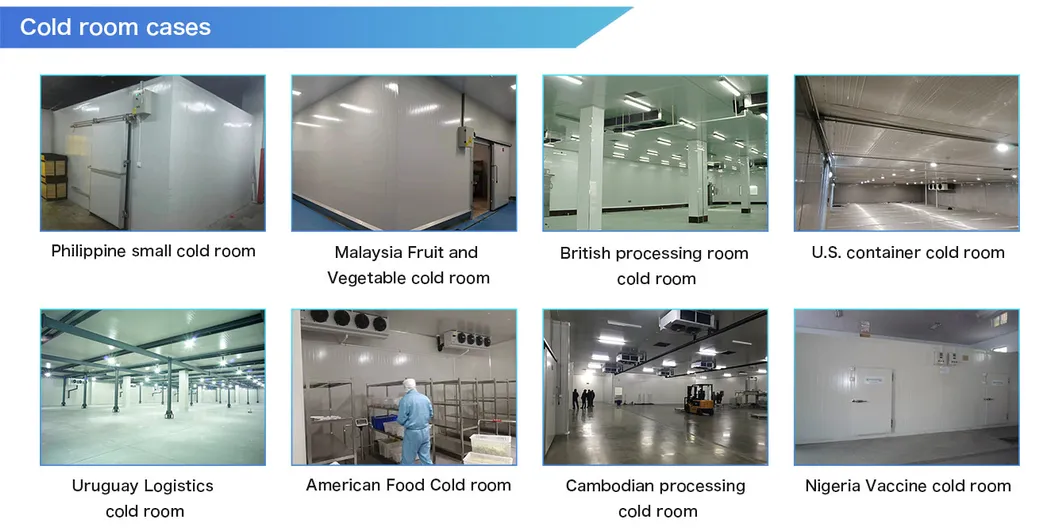 Unidad de condensación de sala fría, unidad exterior, equipo de refrigeración