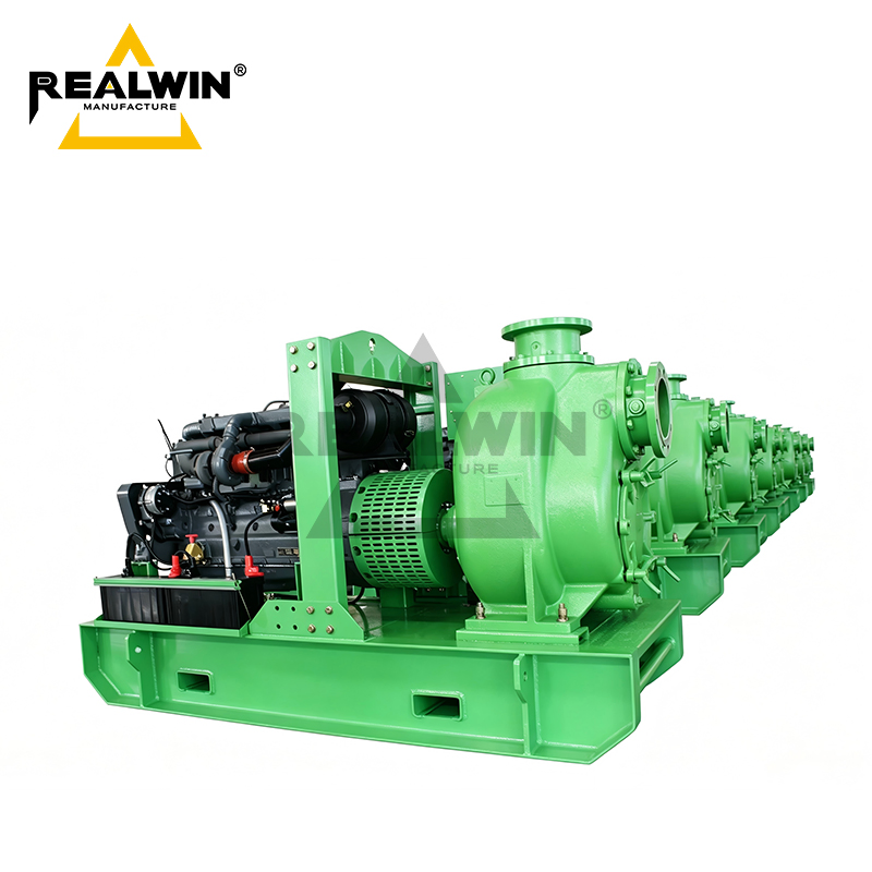 Heavy-Duty Diesel Driven Water Pump, Custom Unit for Mine Ponding &amp; Construction Drainage