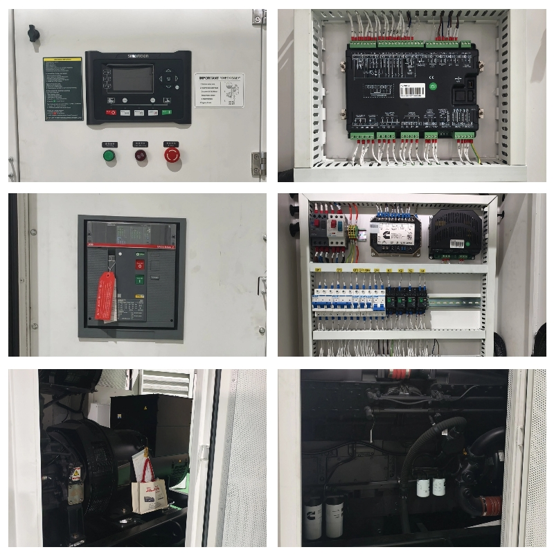 Grupo Electrogeno Silencioso 1100kw 1260kw 1375kVA 1575kVA 1600kw 2000kw Container Type 3 Phase Silent Generator for Business