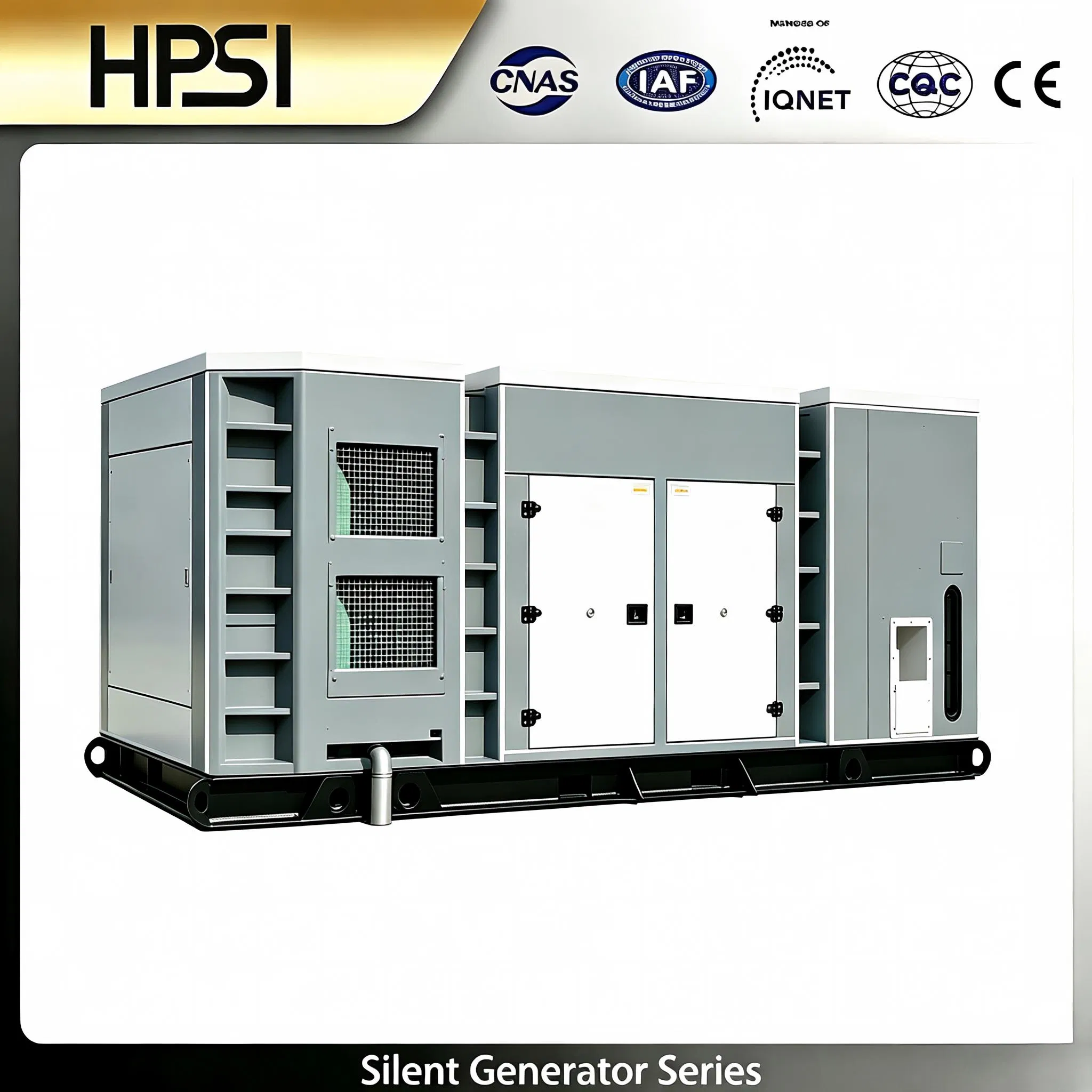 Estructura Simple y Robusta 160-280kw Generador Diesel Abierto para Fácil Reparación en Sitio
