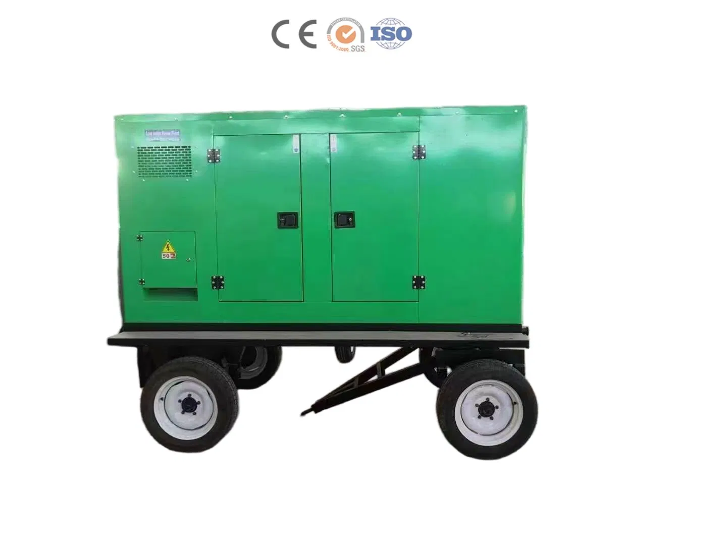 Precio de fábrica al por mayor 40-100kVA Generador diésel remolcable móvil Generac conjunto de generador eléctrico