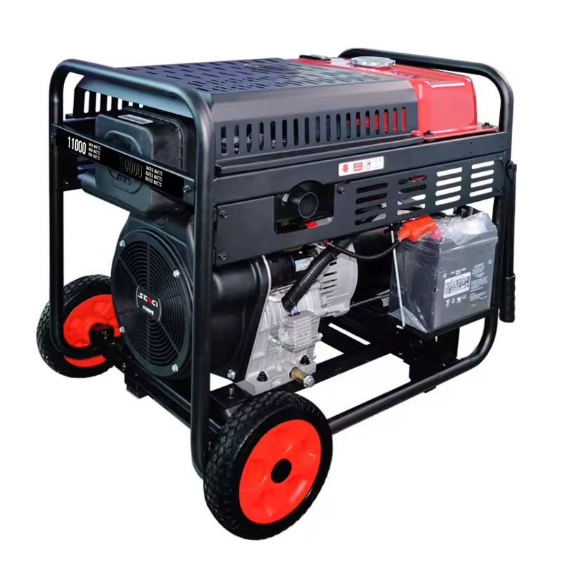 Senci 8kw 8.5kw Generadores Eléctricos de Gasolina AC 230V Generador Portátil Diesel 9kw Generador de Doble Combustible