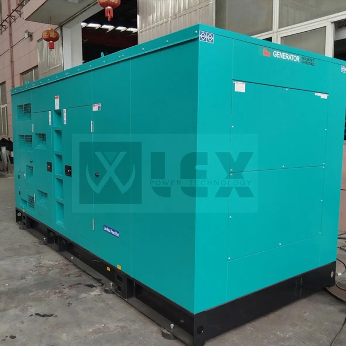 Generador Diesel Industrial, a Prueba de Polvo y Anticorrosión, Potencia Principal 220kw 380kw Grupo Generador para el Mercado de Medio Oriente 50Hz Monofásico