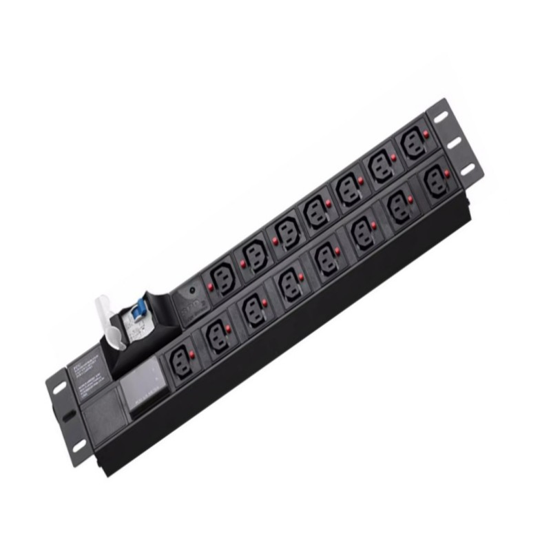 Monitoreo y Control Remoto Inteligente Medidor LCD PDU Personalizable 63A Unidad de Distribución de Energía PDU Pesada