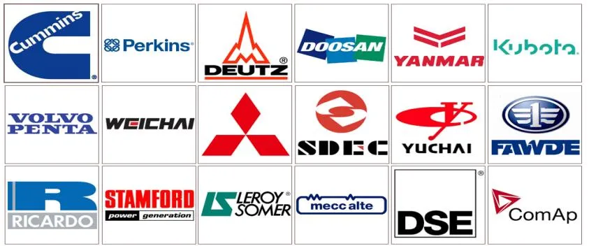 Marcas Cooperativas de Alternador y Motor