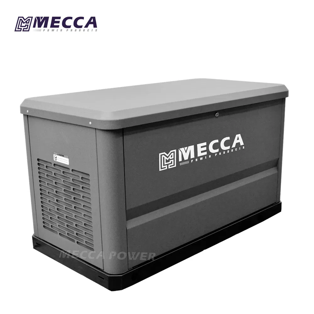 Generadores Silenciosos de Doble Combustible Mecca Power LPG y Gasolina 15kw 20kw para Respaldo en el Hogar