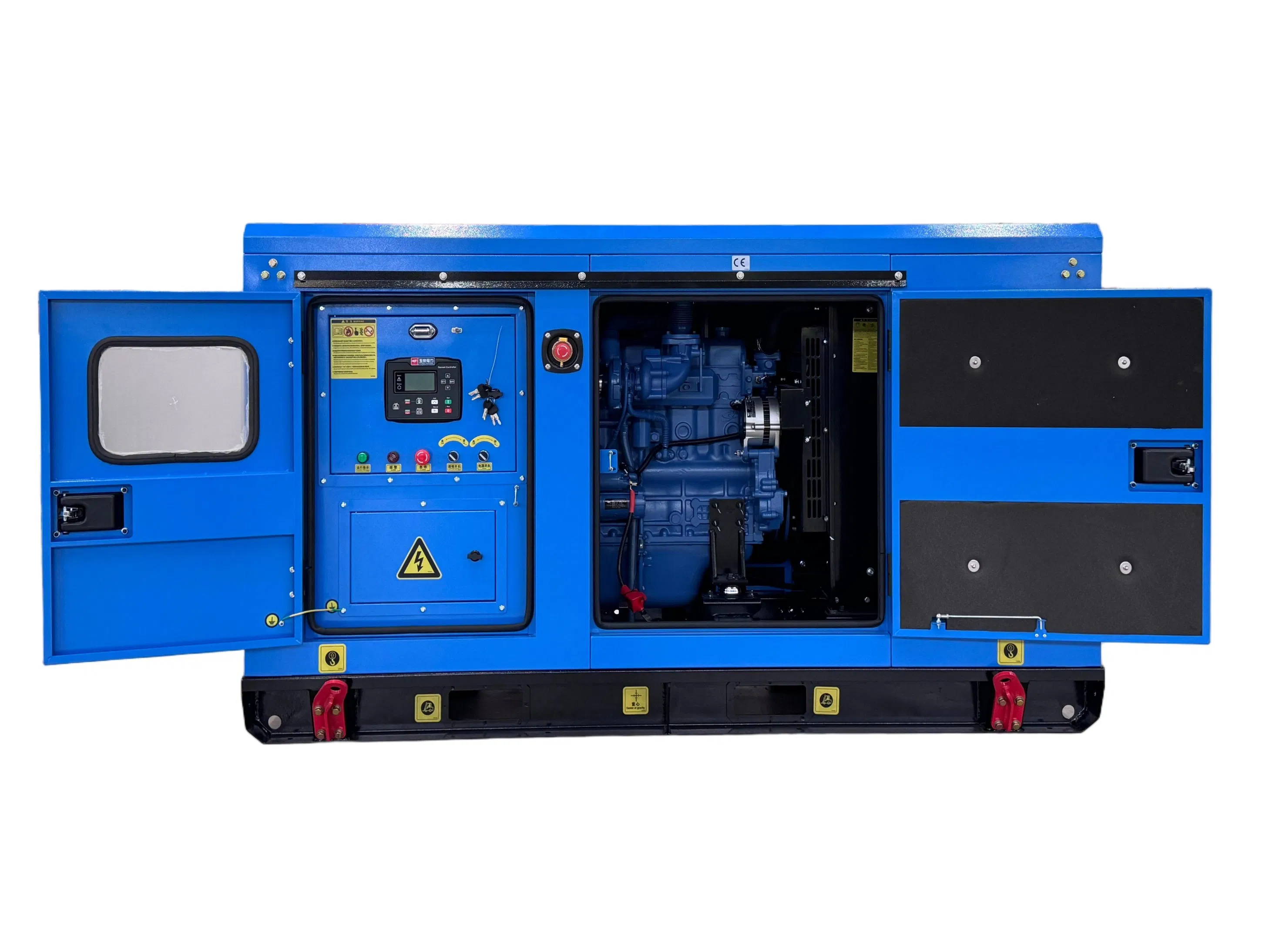 Generador Diesel Silencioso de Potencia Prime 80kw 100kVA Refrigerado por Agua para Sala de Computadoras de Telecomunicaciones Yuchai