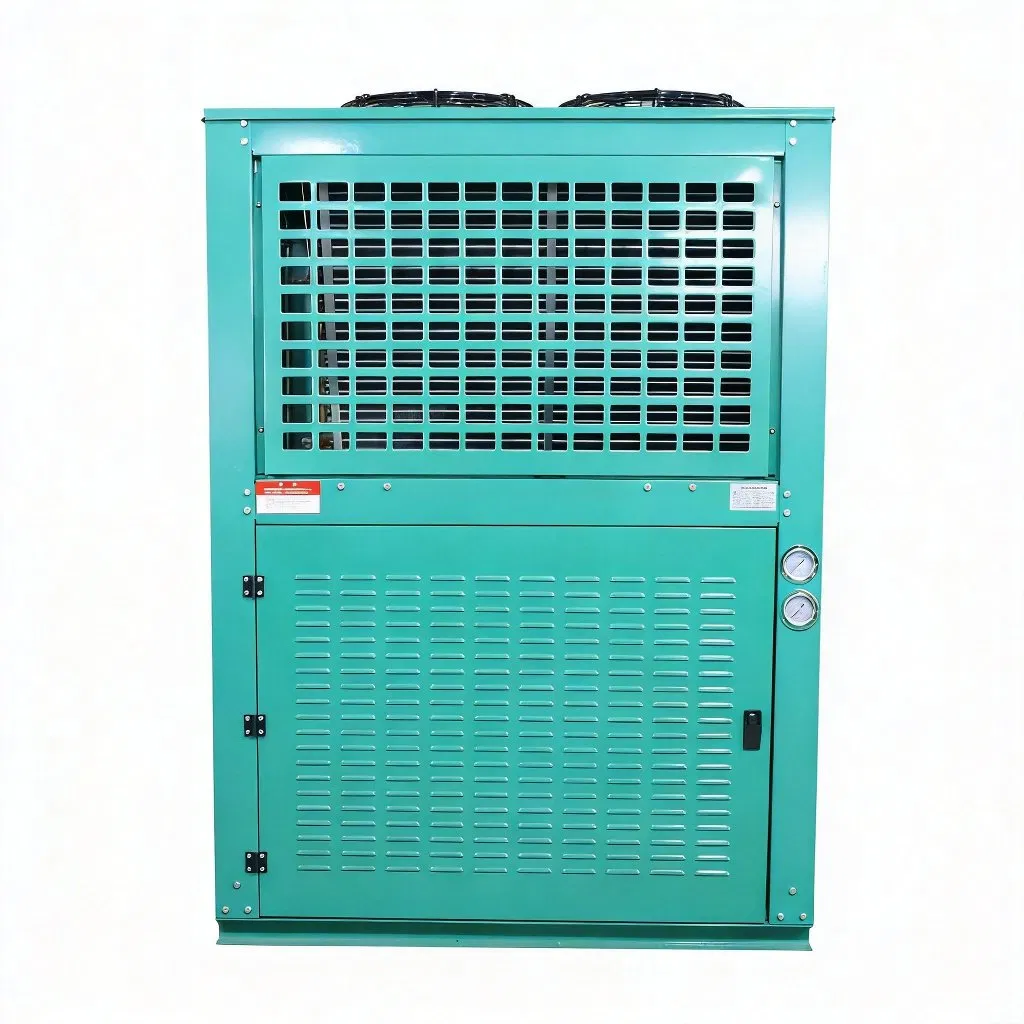 Equipo de refrigeración de microcanales con bobina de aluminio para pistas de hielo
