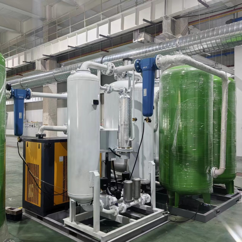 Generador de Nitrógeno Pequeño Proveedor Chino Portátil 3m3/H 99.99% Generador de Nitrógeno de Pureza para Máquina de Producción de Nitrógeno para Alimentos