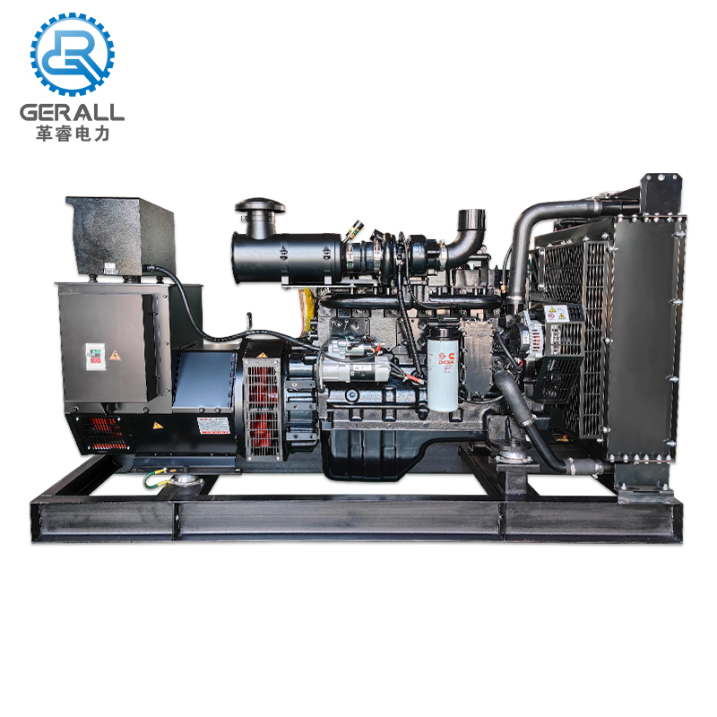 Generador de Marco Abierto 180kVA Motor Cummings 6CTA8.3-G2 Potencia Principal 160kw Generador de Energía