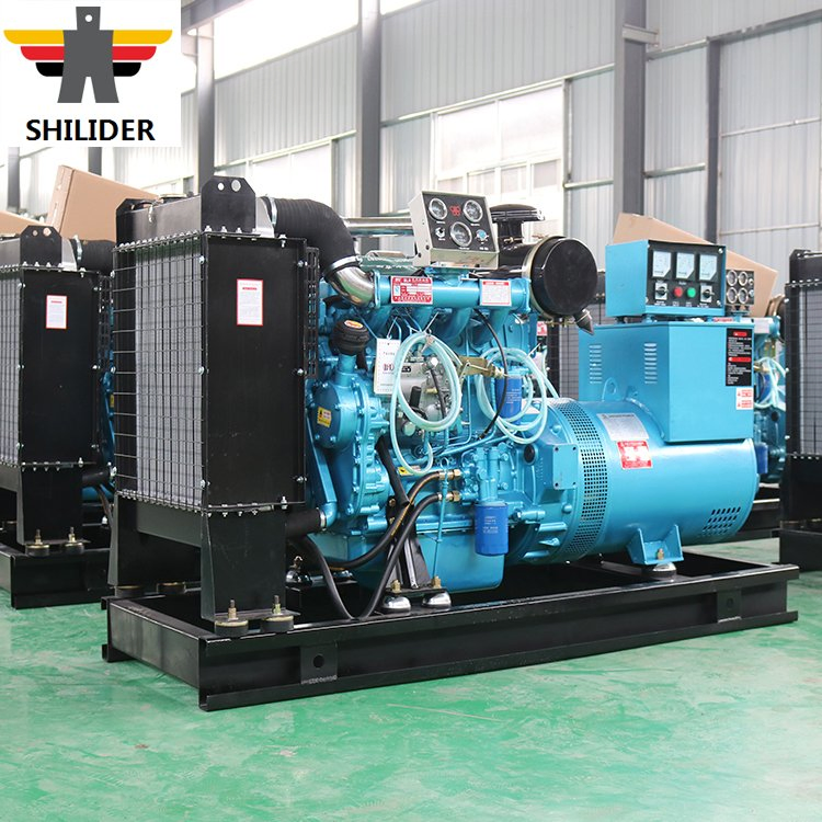 120kVA/100kw Generador Diésel para Edificio Comercial de Compras Generador de Respaldo en Operación Estable con Gran Capacidad de Reserva