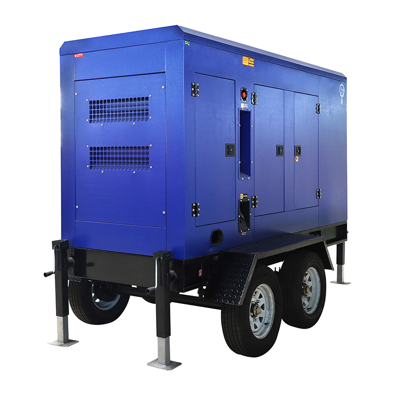 Weifang 10kVA-500kVA Generador portátil remolcable Generac con ruedas / Generador con ruedas diésel