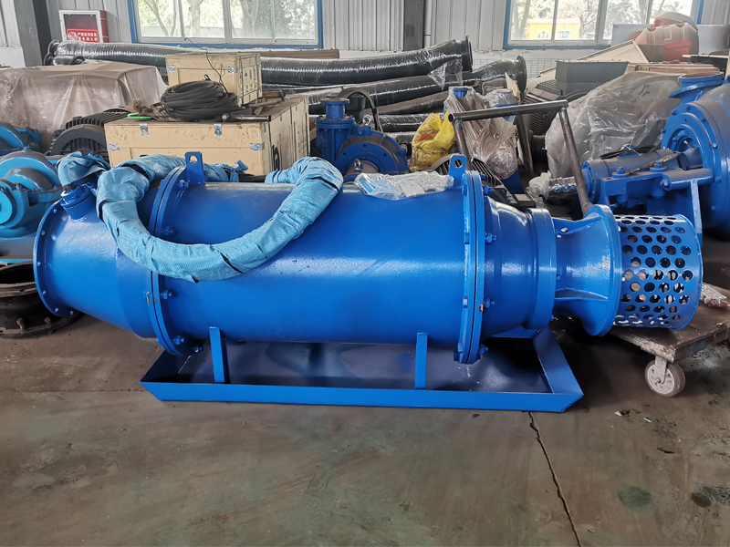 Bomba sumergible de flujo axial de alta presión, bomba de agua para riego agrícola y drenaje, bomba sumergible de aguas residuales con alta elevación