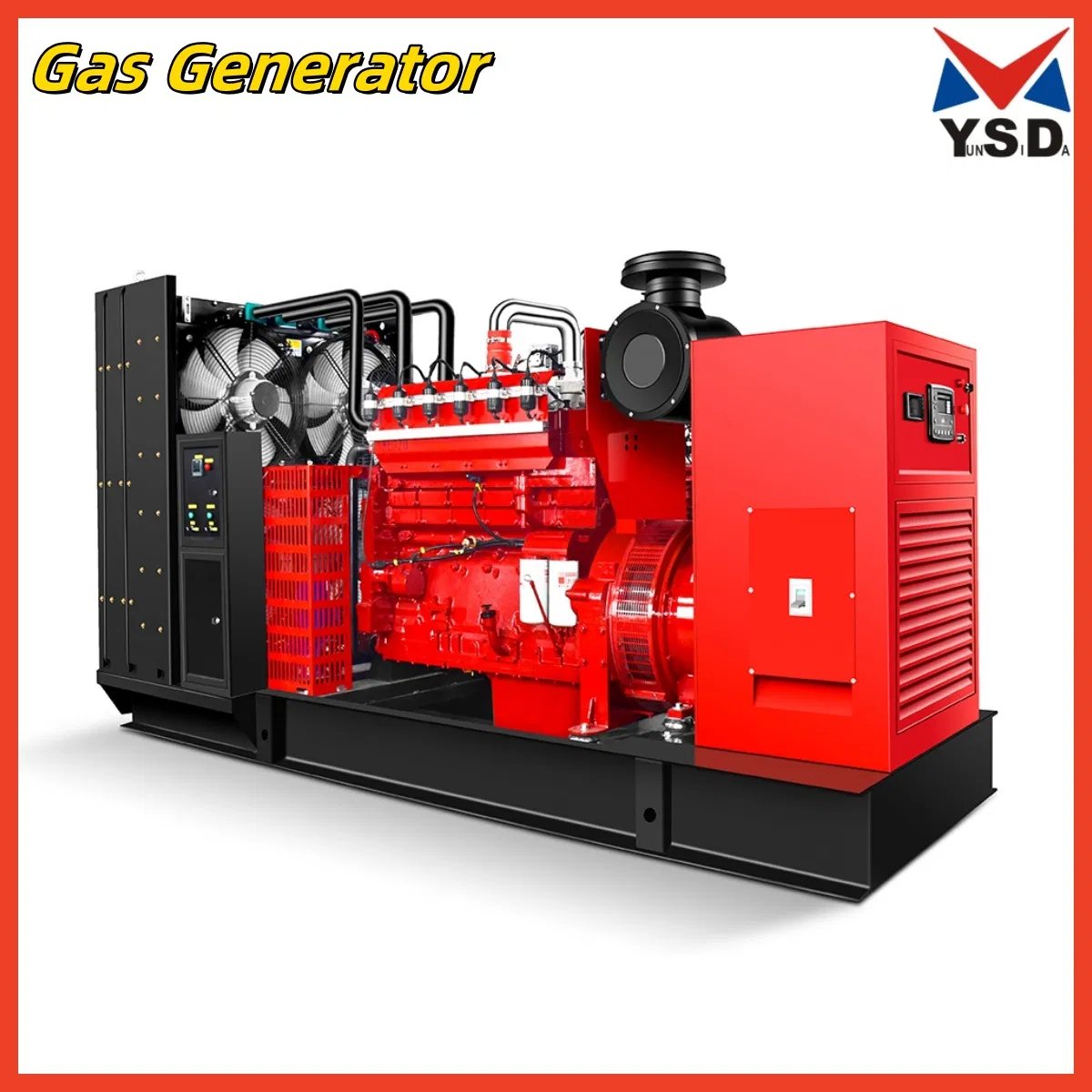 50/60Hz 1500rpm Generador de Biogás Biomasa de Motor Diesel de Doble Combustible LNG CNG LPG Weichai Power Generador Leroysomer Silencioso de Emergencia para el Hogar