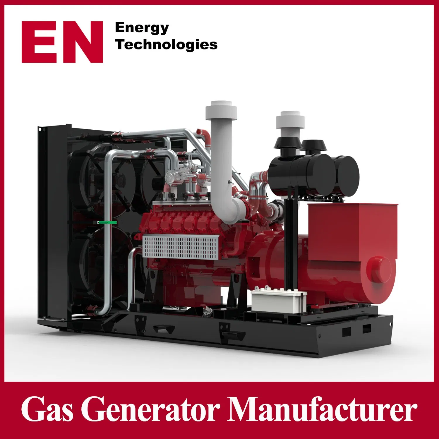 Fabricante chino de planta de energía de biogás natural/bioenergía/LPG/CNG/propano/metano/hidrógeno de combustible dual, generador de gas de alcantarillado, coque, gas de síntesis, gas de madera