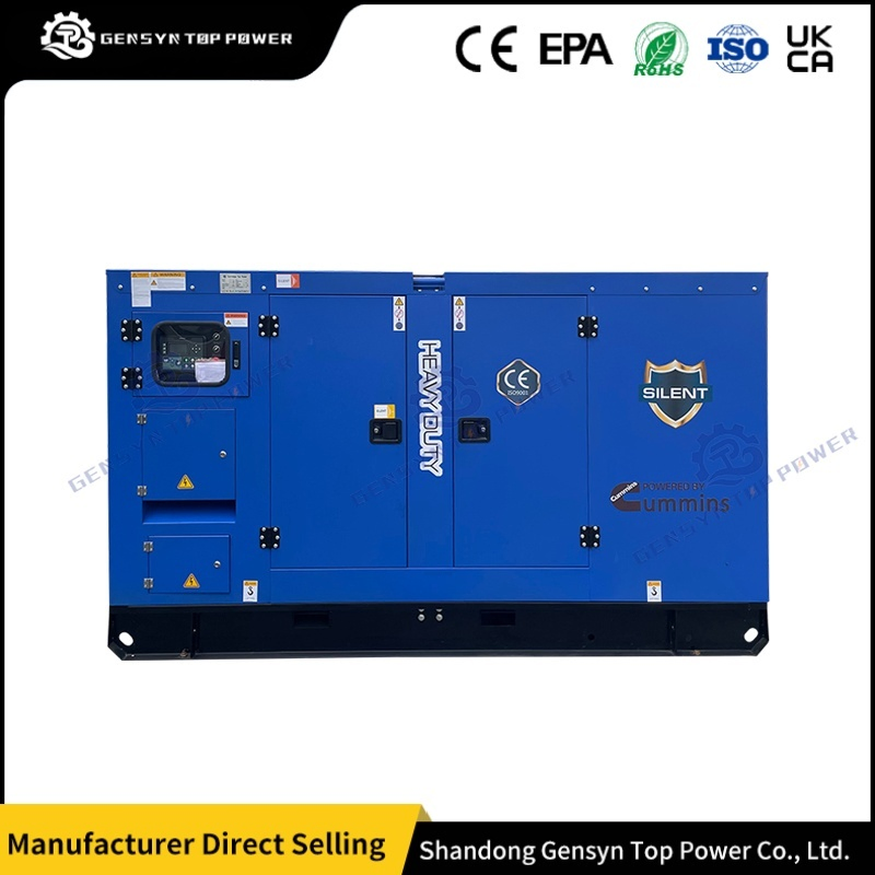 60kVA 100kw Reserva de Poder Urbano Cummins Perkins Weichai Generador Eléctrico Diesel Silencioso
