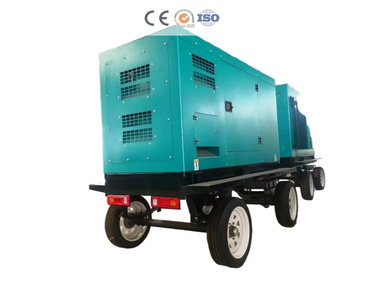 Precio de fábrica al por mayor 40-100kVA Generador diésel remolcable móvil Generac conjunto de generador eléctrico