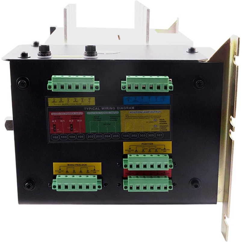 Interruptor de transferencia automática de alternador de arranque automático de doble potencia inteligente 630A
