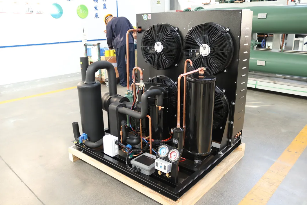 Equipo de refrigeración para congelador de vegetales tipo walk-in con compresor Copeland
