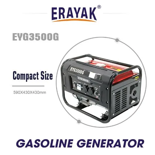 Diseño Compacto Generador Eléctrico Portátil