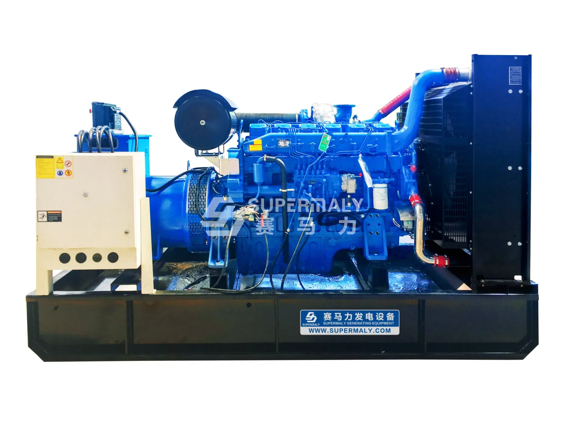 Generador Diesel de Contenedor Abierto/Silencioso Yuchai Prime Power 400kw 500kVA