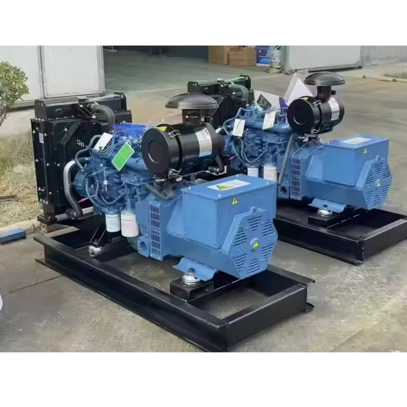Generador Yuchai Yc4V35-D20 Potencia Nominal del Generador 20kw 30kw 40kVA 50kVA Grupo Generador Diésel de Marco Abierto Súper Silencioso para Estación de Energía Planta de Generadores Eléctricos
