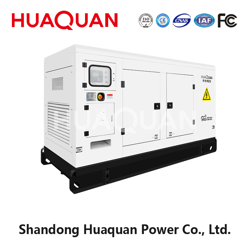 Generador Diesel de Contenedor de Remolque Abierto Silencioso de Potencia Prime del Motor Wc Series 200kw 250kVA