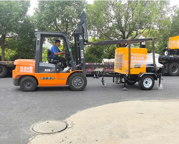Bomba agrícola móvil diésel de alta capacidad 6 pulgadas para riego de granjas, bomba centrífuga de desagüe