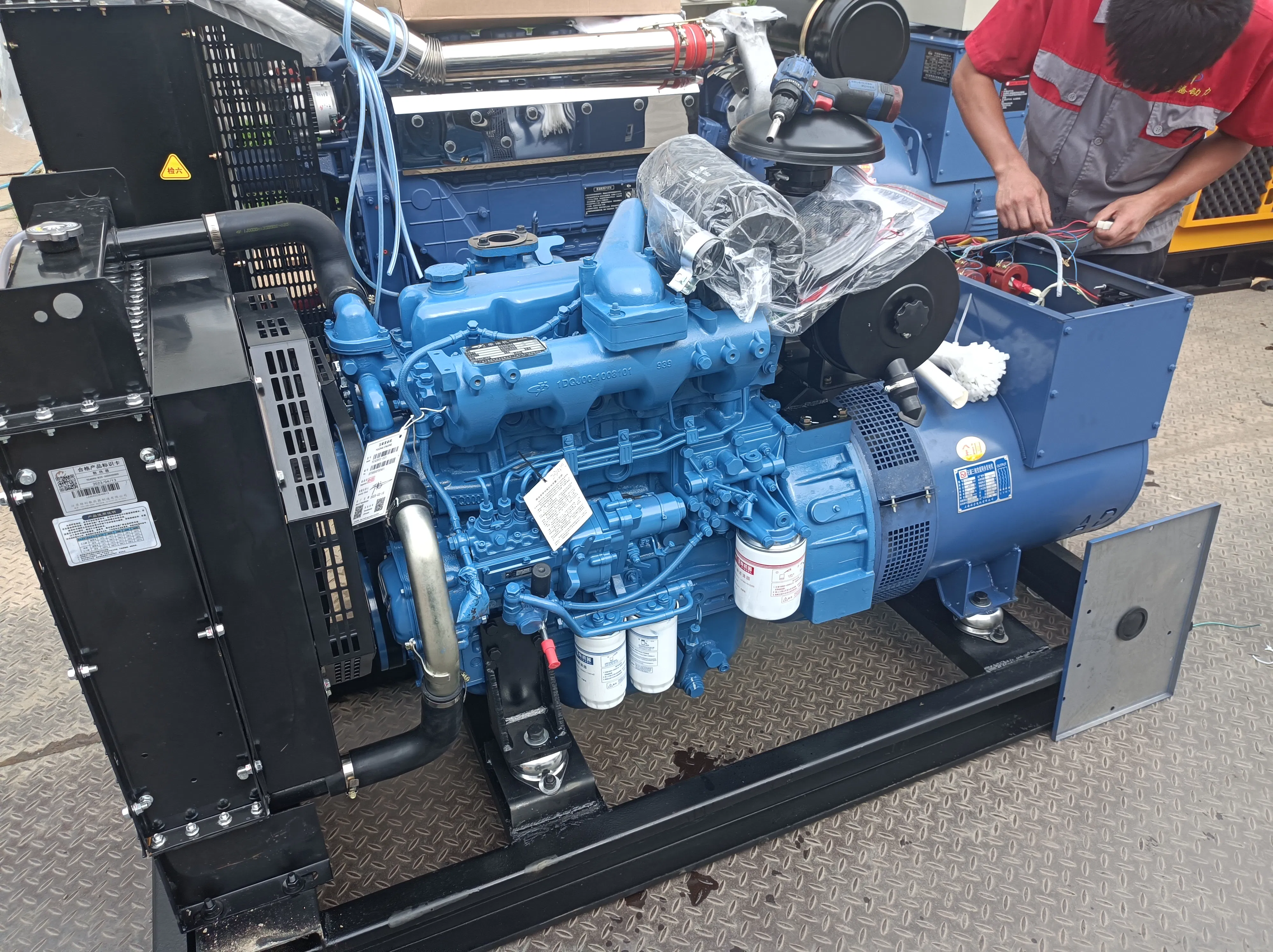 Grupo Generador de Motor Diésel para Necesidades de Energía Principal y de Respaldo