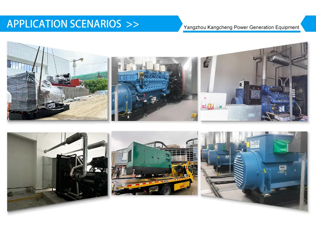 Equipo de generación de energía de bajo ruido, bajo consumo, resistente a altas temperaturas y con regulación de velocidad precisa