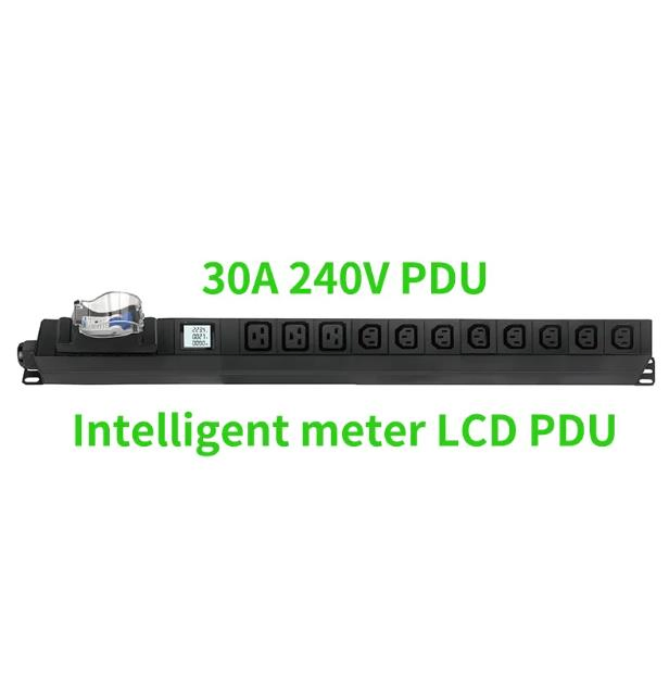 Unidad de Distribución de Energía de Alto Rendimiento IEC C13 C19 con 32A Protección