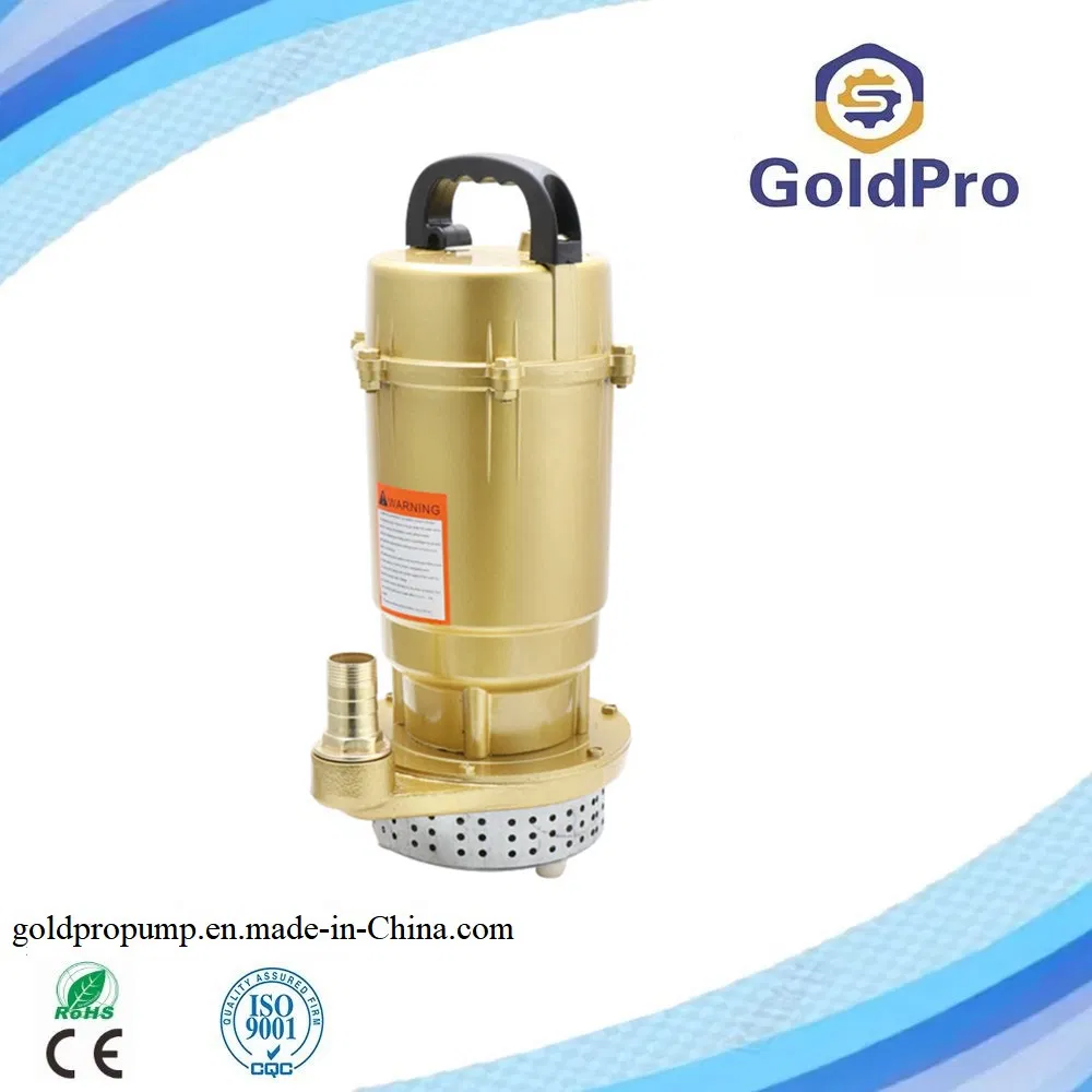 Interruptor de flotación de acero inoxidable CE chino Qdx 1HP Bomba de agua sumergible centrífuga eléctrica de pozo profundo para riego agrícola, bomba de agua limpia y de aguas residuales
