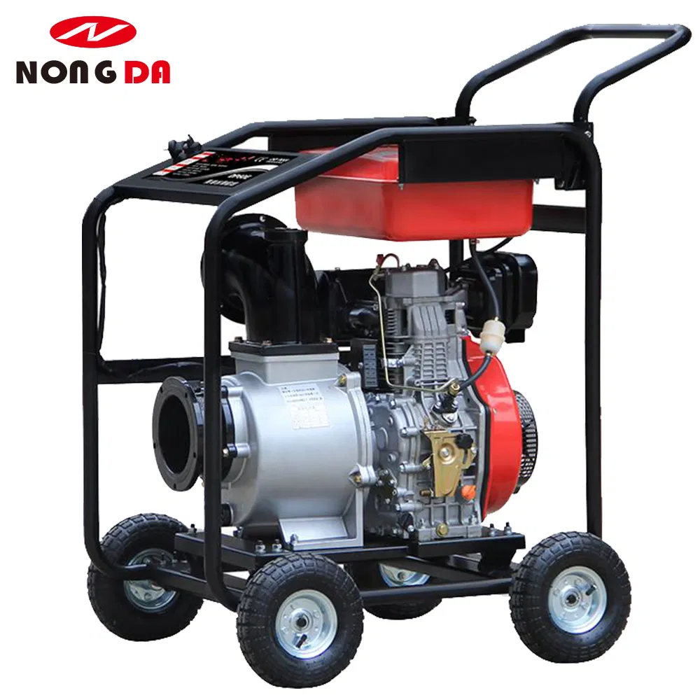 Bomba de agua diésel para riego agrícola Kipor Tipo Dp20 Dp30 Dp40 Dp60 2 3 4 6 pulgadas