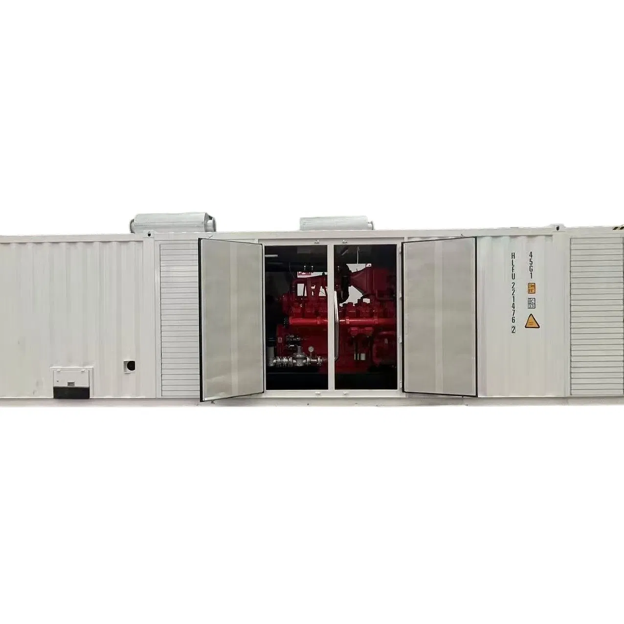 50Hz 1500rpm Generador de Gas Doble Combustible LNG CNG LPG Metano Energía Libre Motor Yto Alternador Leroy Somer Alto Rendimiento 220kw para Energía Confiable