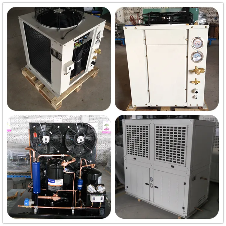 Unidad de condensación de sala fría, unidad exterior, equipo de refrigeración