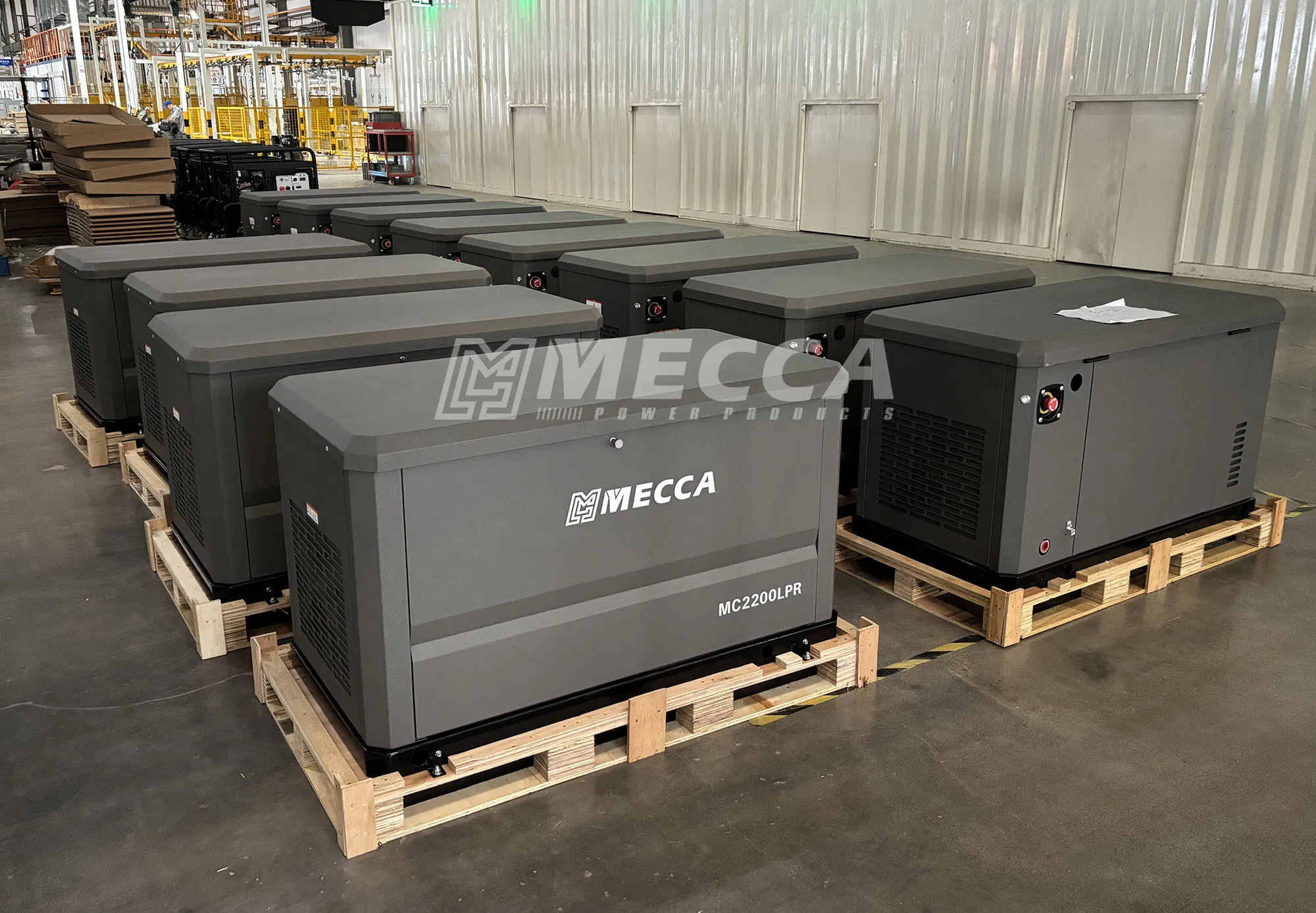 Generador de Doble Combustible de LPG/Ng Trifásico Simple 10kVA 15kVA 20kVA 25kVA para Respaldo en el Hogar