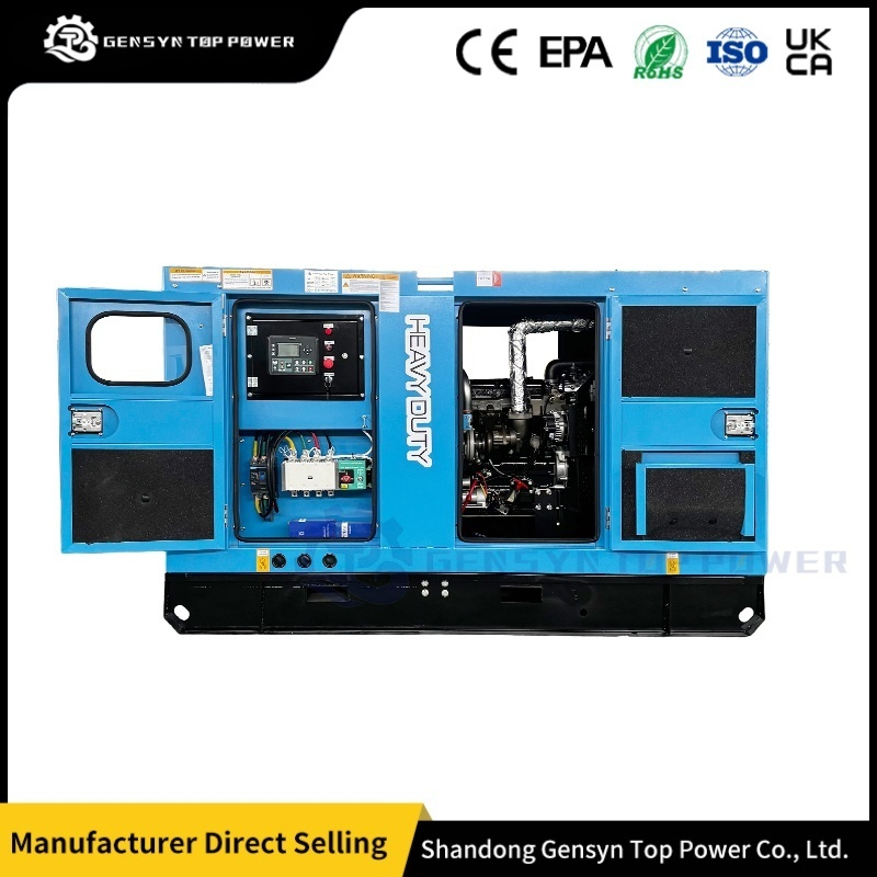 60kVA 100kw Reserva de Poder Urbano Cummins Perkins Weichai Generador Eléctrico Diesel Silencioso