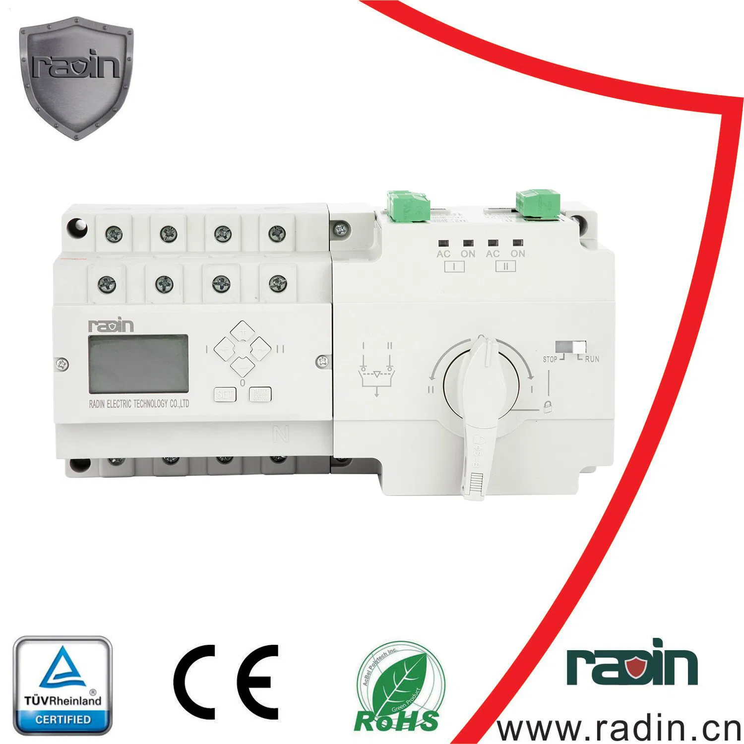 Generador Inteligente Patente Interruptor de Transferencia Automática