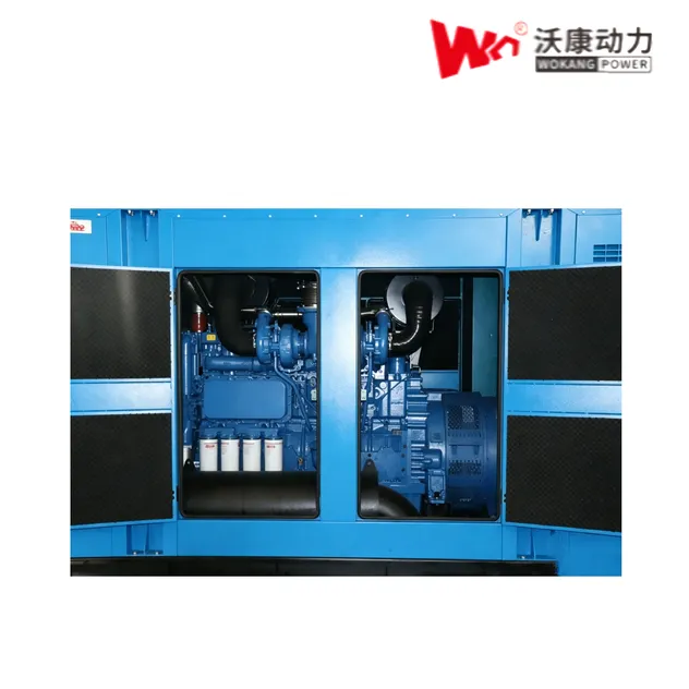 Generador Diesel Canopy Silencioso Assembly 50kw - Elevación Izquierda