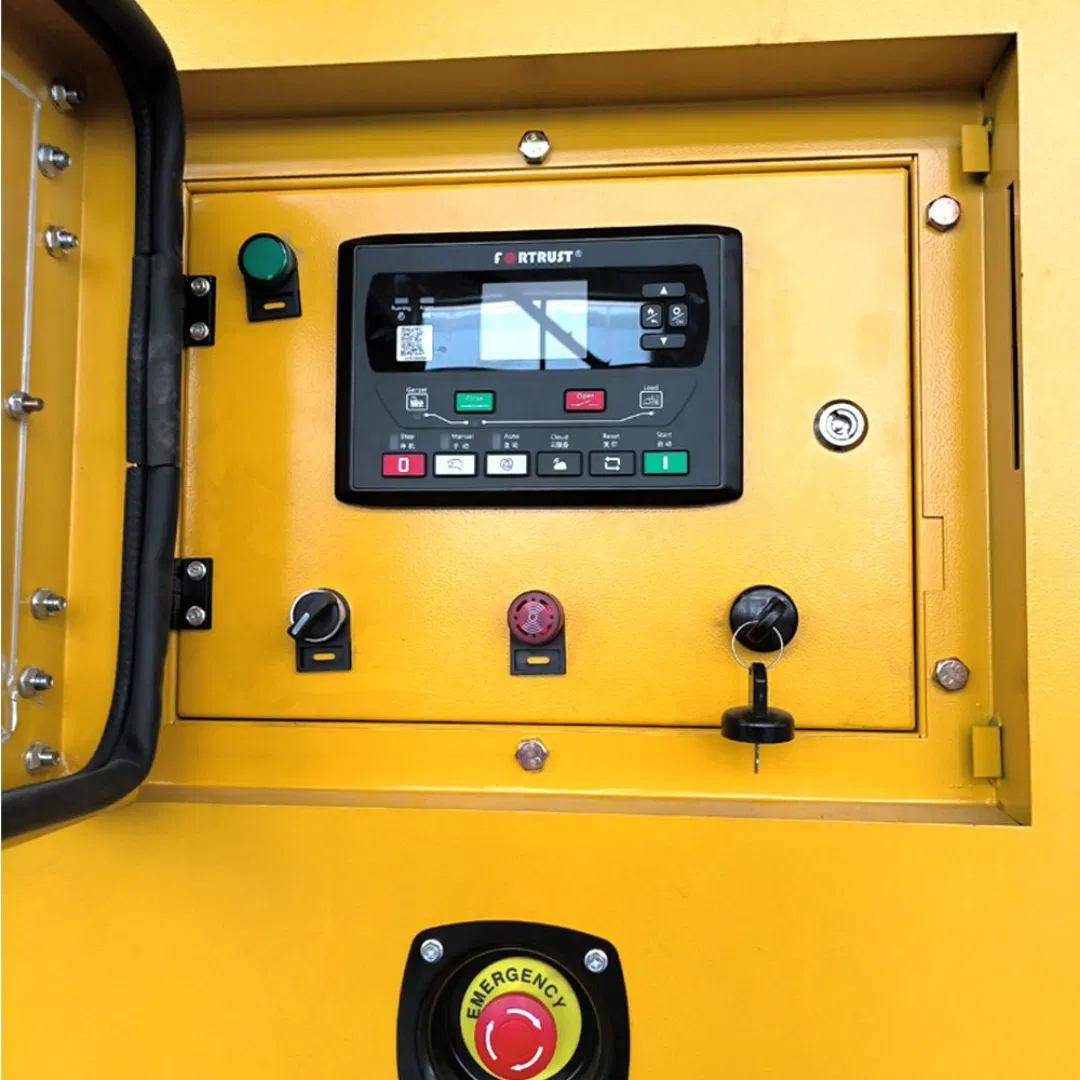 50kVA 1500rpm Generador Diesel Silencioso de Potencia Prime por Weichai Perkins Cummins