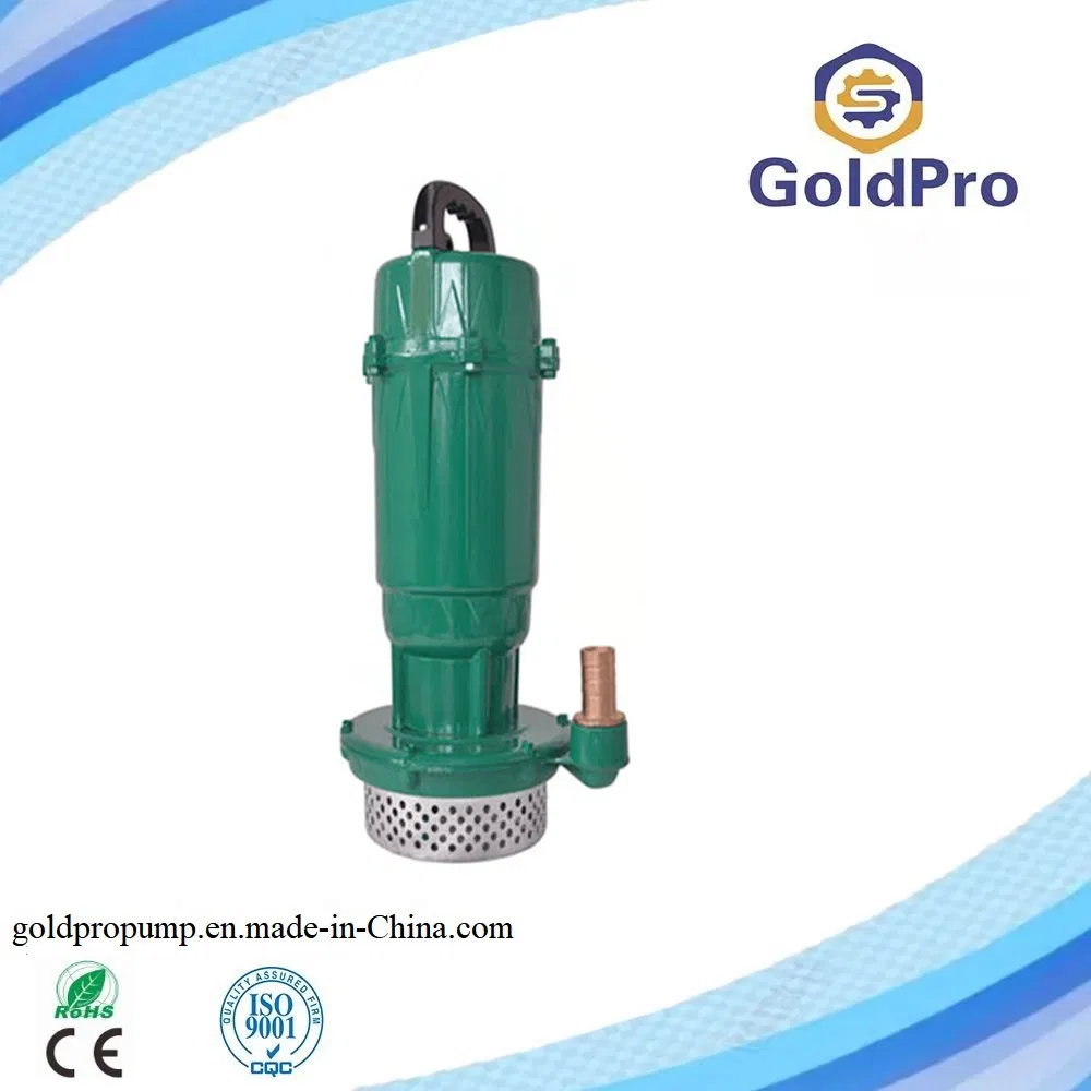 Interruptor de flotación de acero inoxidable CE chino Qdx 1HP Bomba de agua sumergible centrífuga eléctrica de pozo profundo para riego agrícola, bomba de agua limpia y de aguas residuales