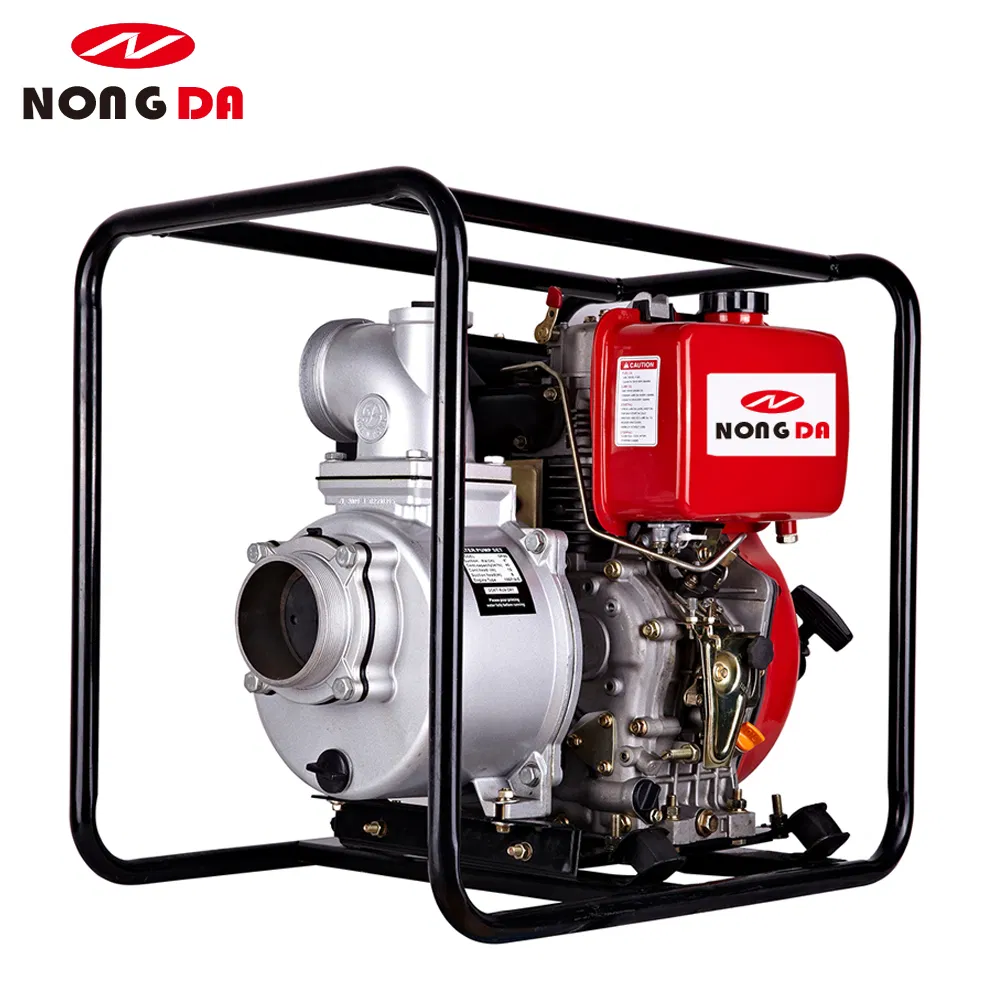 Bomba de agua diésel para riego agrícola Kipor Tipo Dp20 Dp30 Dp40 Dp60 2 3 4 6 pulgadas